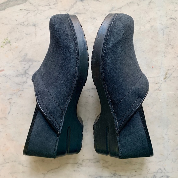 Sanita Danish Suede Clogs - Picture 1 of 4